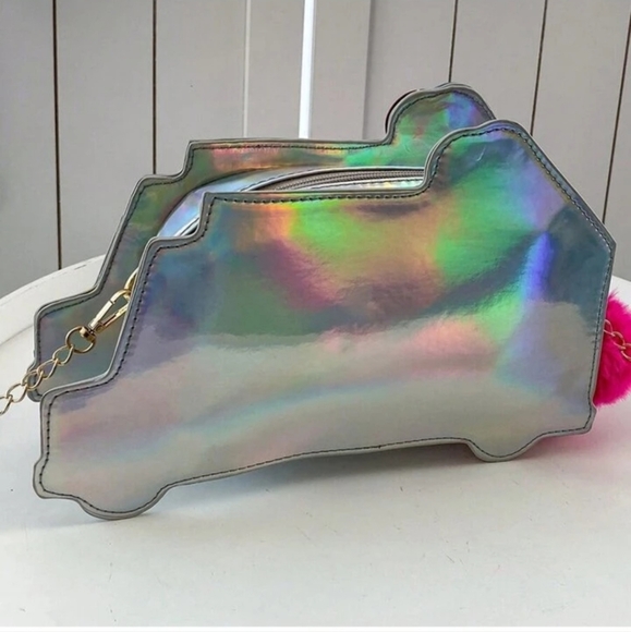 Holographic Ice Cream Truck Crossbody Bag - Picture 6 of 8